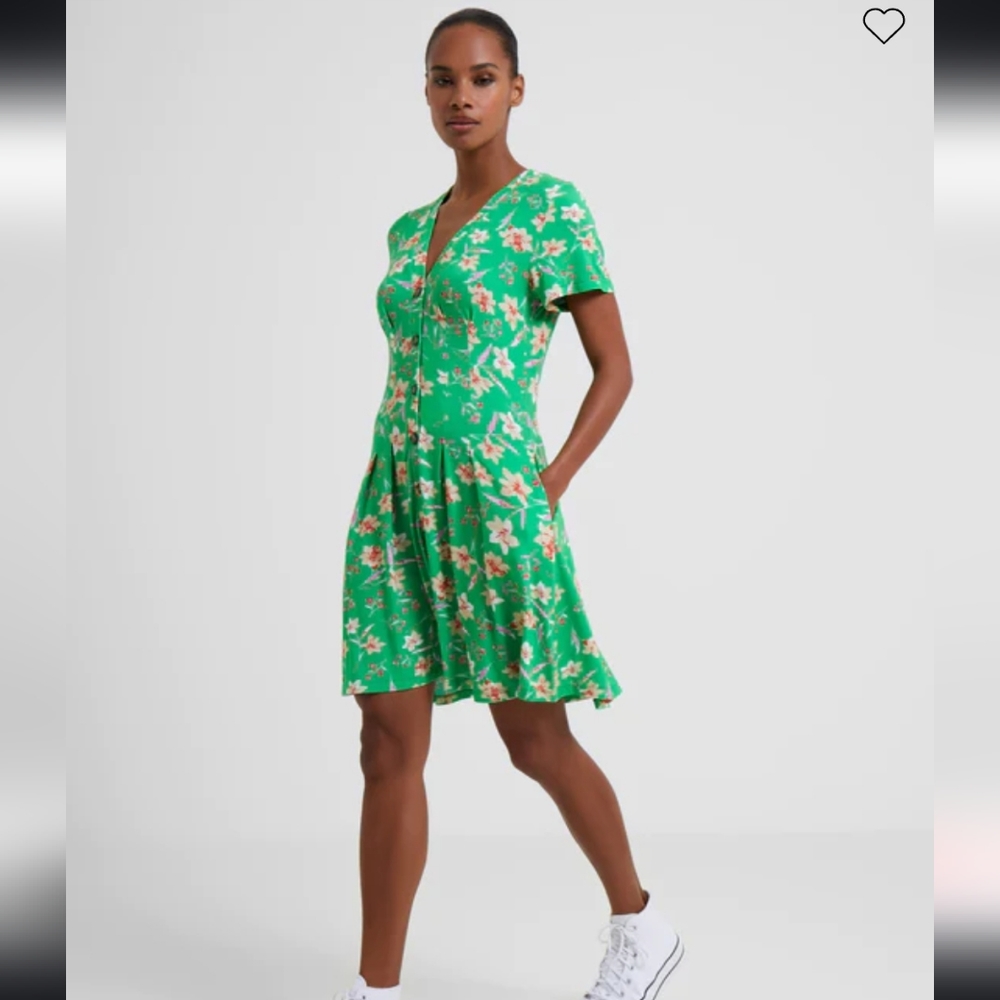 French Connection Camille mini dress M but could fit L with pockets!